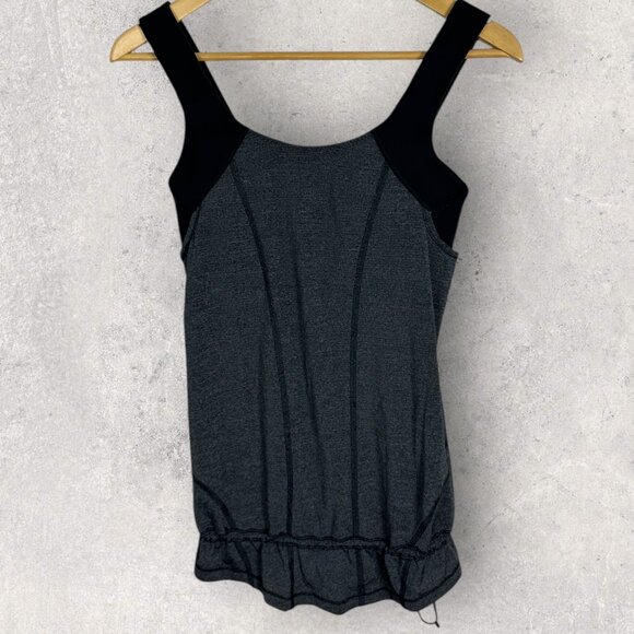 Lululemon Run For‎ Your Life Tank Womens Size 6 Built In Bra Yoga Activewear Top - Picture 13 of 13